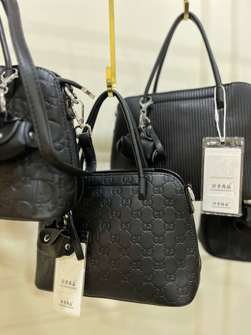 Classy Solid Color Hand and Shoulder Bags